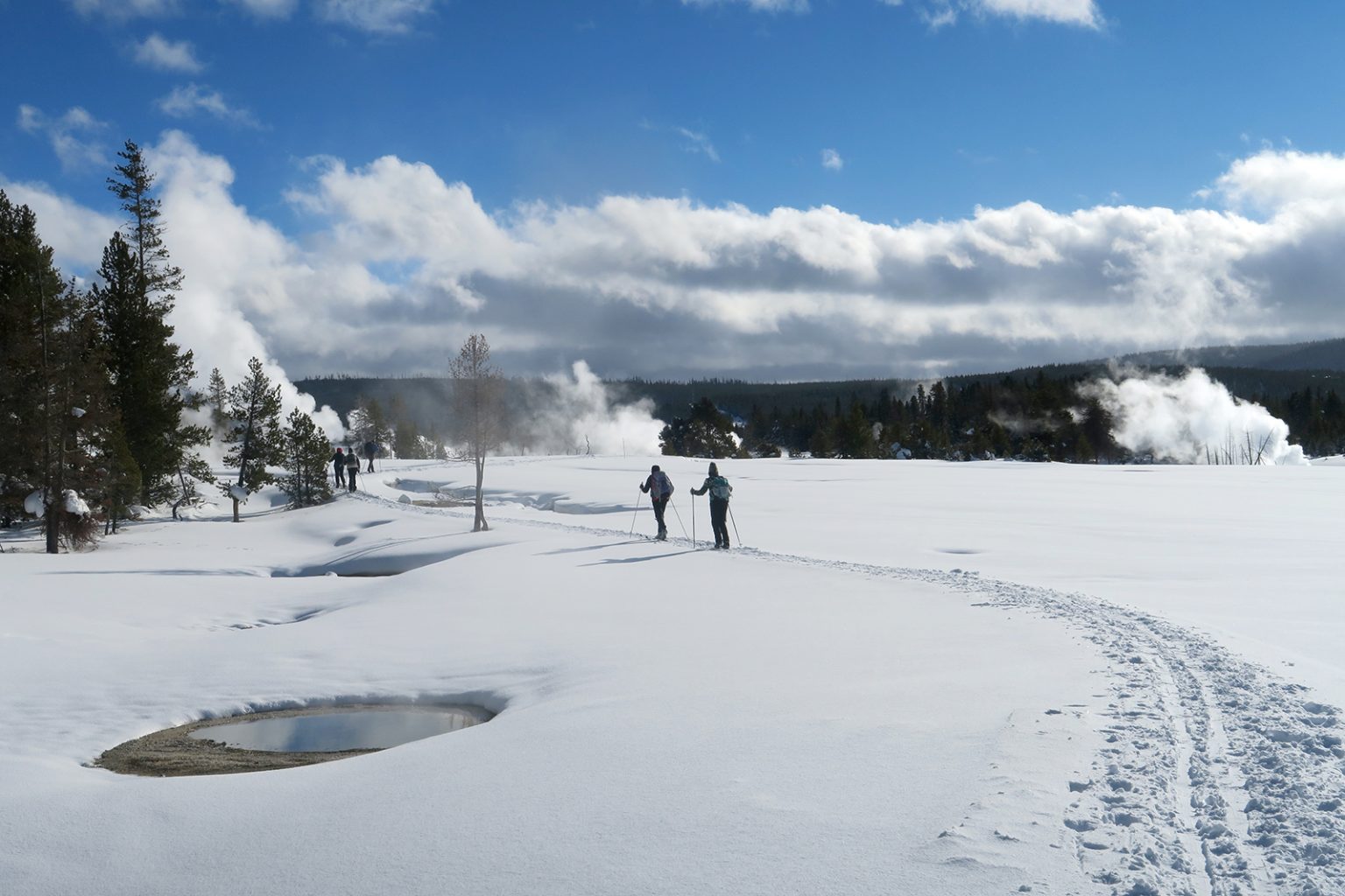 Yellowstone National Park in Winter Appalachian Mountain Club