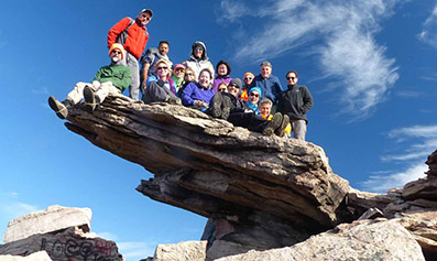 Participants on a hike led by an experienced AMC Delaware Valley hike leader.